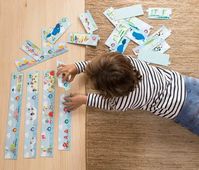 Set de 10 puzzle-uri a câte 3 piese