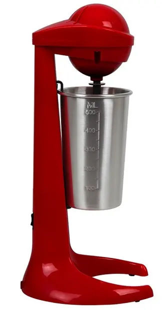 Mixer frappe Elekom - EK-706S, 100W, 2 viteze, roșu