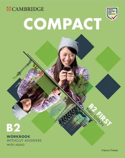 Compact First Workbook without Answers with Audio 3rd Edition - Paperback brosat - Peter May