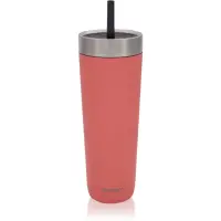 Contigo Luxe Spillproof Tumbler cană termoizolantă culoare Coral 720 ml