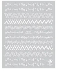 Sticker Unghii White - CB036