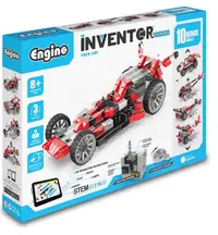10 în 1 Engino Inventor Engino Inventor Motorized Race Car Constructor