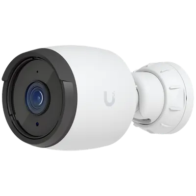 Ubiquiti UVC-G6-Bullet-W All-weather 4K PoE camera with a 1/1.8" 8MP image sensor, Multi-TOPs AI Engine, and long-range IR night
