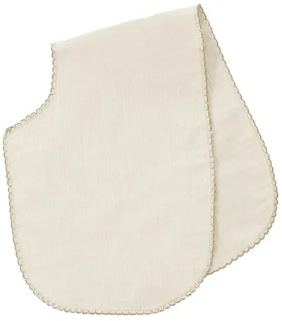 Scutece de umăr BabyJem Muslin - Ecru, 22 x 57 cm