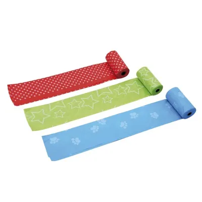 Saci igenici color 3 role/20 buc