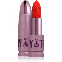 Jeffree Star Cosmetics Scorpio Shiny Trap Lipstick ruj cremos foarte pigmentat culoare Hot Devotion 3 g