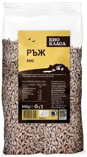 Secară, 500 g, calitate organică