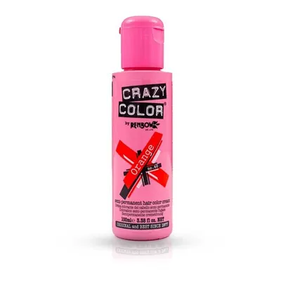 Vopsea semi-permanenta CRAZY COLOR - ORANGE - no.60 - 100 ml