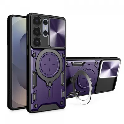 Husa pentru Samsung Galaxy S25 Ultra S938, Techsuit, CamGuard Pro, Mov
