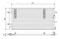 Condensator climatizare (cu uscator) potrivit AUDI A4 ALLROAD B8, A4 B8, A5, A7, Q5 1.8-4.2 06.07-05.18