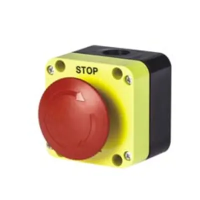 Emergency Push Buttonnip65 Ø60mm 1 Mod. Release By Rotation Red