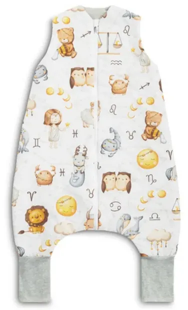 Sac de dormit cu picioare Sensillo - Zodiac, Tog 1.0, gri