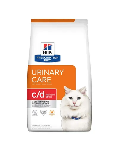 HILL'S Prescription Diet c/d Multicare Stress Dieta veterinara pentru pisici adulte predispuse la stres 3kg