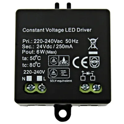 LED Power Supplies HW 6W/9V mini, IP20