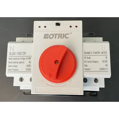AAR ATS - Manager de retea 2P/100A/monofazic comutare generator - retea