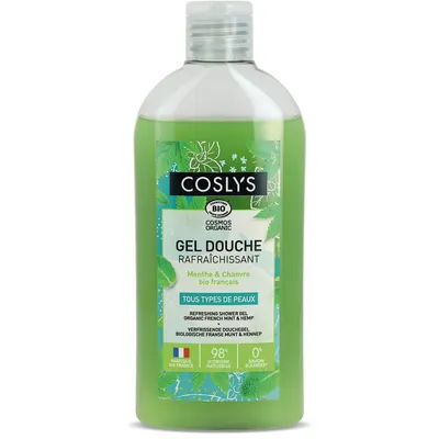 Gel de Dus Bio Revigorant cu Menta si Canepa 250ml