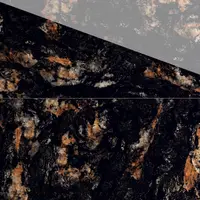 Gresie exterior / interior portelanata Midnight Black 60 x 120 cm lucioasa rectificata tip marmura