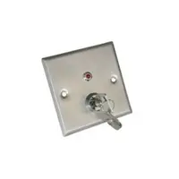 Buton cerere iesire ZKTeco ACC-PUSH-EX806B, NO/NC/COM, 500.000 actionari, cheie, ingropat