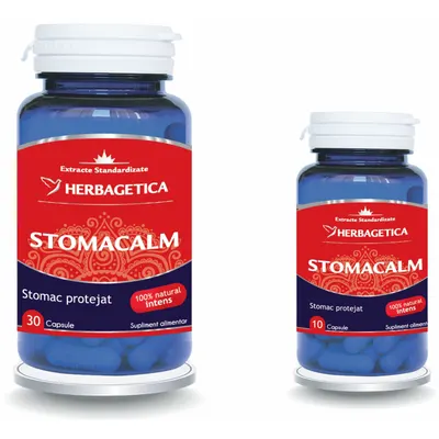 Pachet Stomacalm 60cps + 10cps