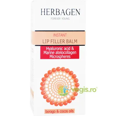 Balsam de Buze Filler Instant cu Microsfere de Acid Hialuronic si Atellocolagen 30g