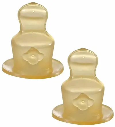 Suzete din cauciuc NIP - Ventilator anti-colic, flux M, 0-6 m, 2 bucăți