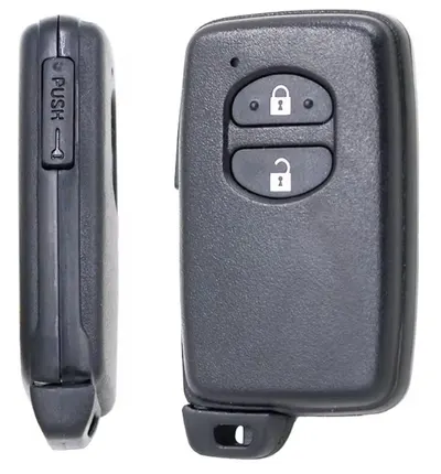 Carcasa cheie auto Techstar® 2 butoane compatibila Toyota Prius XW30 (2009–2012) – proximity, lama TOY40
