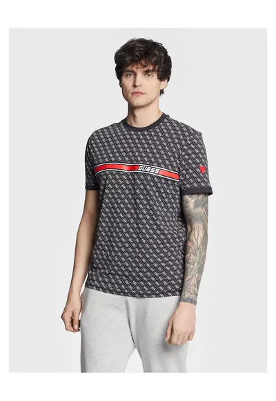 Tricou barbati negru - bumbac