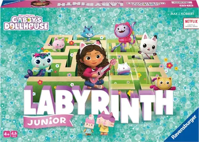 Joc de bord Gabby's Dollhouse: Labyrinth - Pentru copii