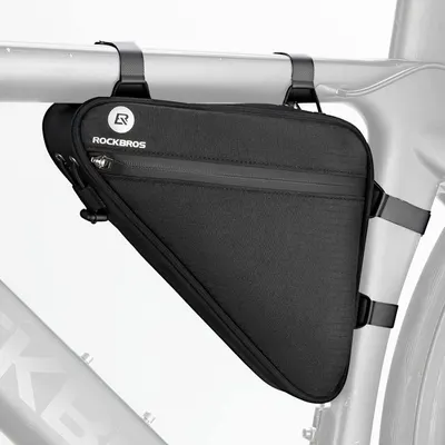 Geantă triunghiulară de cadru pentru bicicletă 1,5L