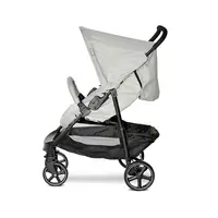 Carucior sport pentru copii Lorelli Rome Grey Ice 6 luni-3 ani cu spatar reglabil, bara frontala detasabila, suport picioare reglabil, greutate admisa 15 kg