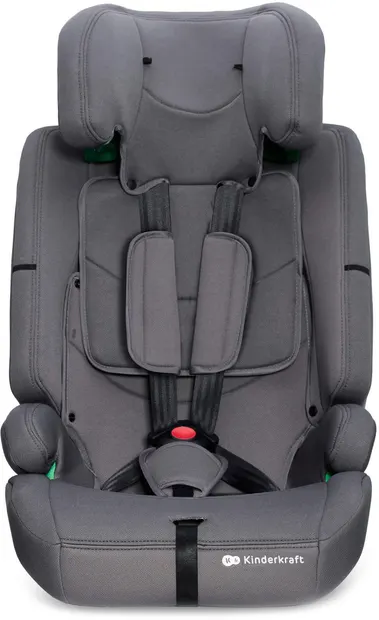 Scaun auto KinderKraft - Safety Fix 2, IsoFix, i-Size, 76-150 cm, Grey