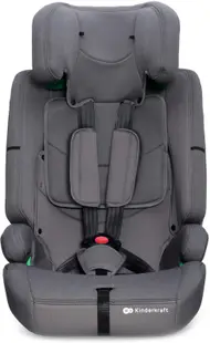 Scaun auto KinderKraft - Safety Fix 2, IsoFix, i-Size, 76-150 cm, Grey