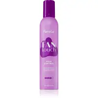 Fanola FAN touch spumă de regenerare pentru fixare foarte puternică 300 ml