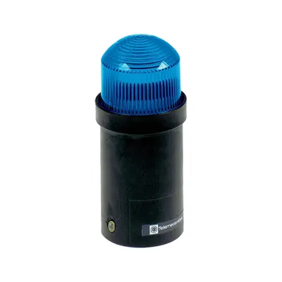 Baliza Luminoasa Ø 45 Mm - Intermitent - Albastru - Ip40 - 230 V
