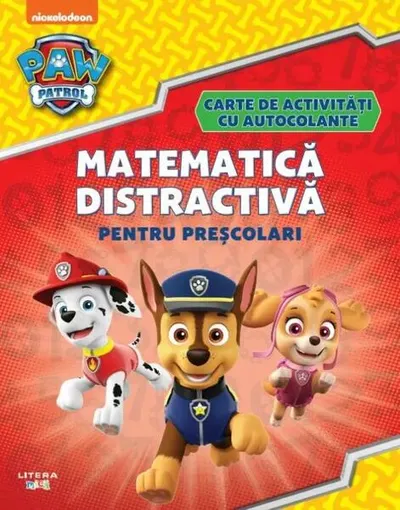 Patrula cățelușilor. Matematică distractivă pentru preșcolari - Paperback