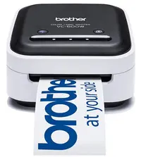 Imprimantă de etichete Brother - VC-500W, alb