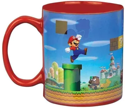Cana cu efect termic Paladone Games: Super Mario Bros. - Level