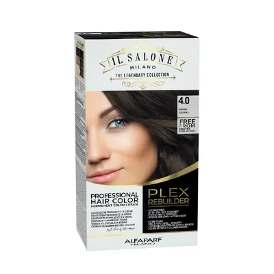 Vopsea permanenta Plex Rebuilder Nr. 4.0 Brown, 100ml, Il Salone Milano