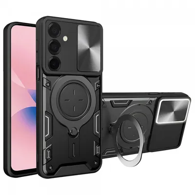 Husa pentru Samsung Galaxy A27 5G, Techsuit, CamGuard Pro, Neagra