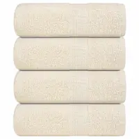 Gossi prosoape de oaspeti, frogn, 4 buc., crem, 30x50 cm, 360 g/m2