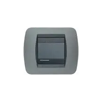Placa ornament 7 module Grafit Bticino Living