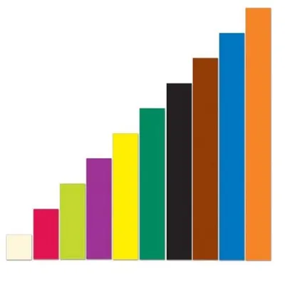 Riglete gigant cuisenaire rods