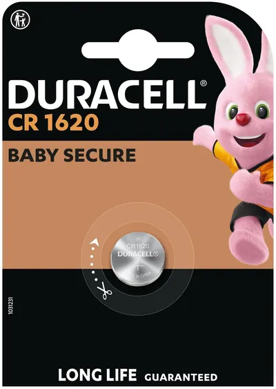 Baterie litiu Duracell - 1620, 1 buc.