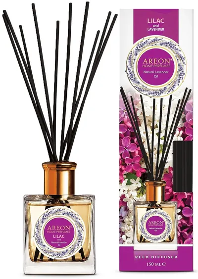 Bețișoare de tămâie Areon Lavender Oil - Lilac, 150 ml