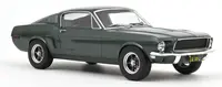 Model colecționar NOREV Contemporary: Automobile - Ford Mustang Fastback 1968 Satin Green metallic