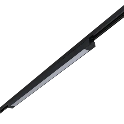 Fgln Spot pe Sina 2-Linii 60w 120° 4000k Negru