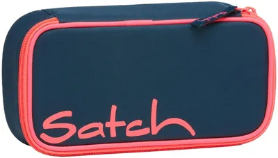 Penar Satch Pencil Box - Pink Phantom, cu 2 compartimente