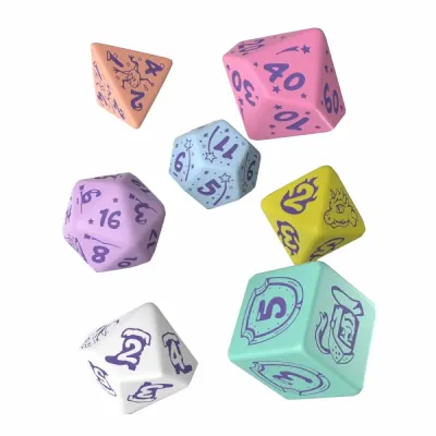 Set 7 Zaruri My Very First Dice Set Little Berry