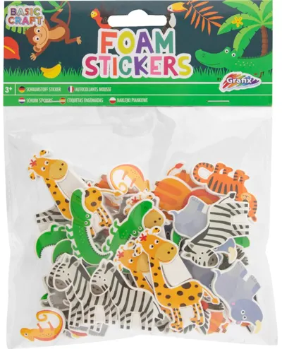 Grafix Autocolante din spumă - Jungla