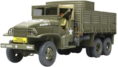 Model asamblabil TAMIYA Militar: Camioane - Camion militar SUA 2.5 tone 6x6 (TAM32548)